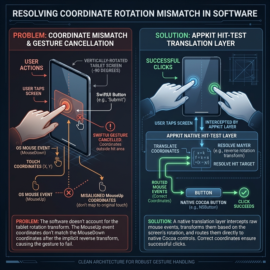 Coordinate Mismatch Diagram